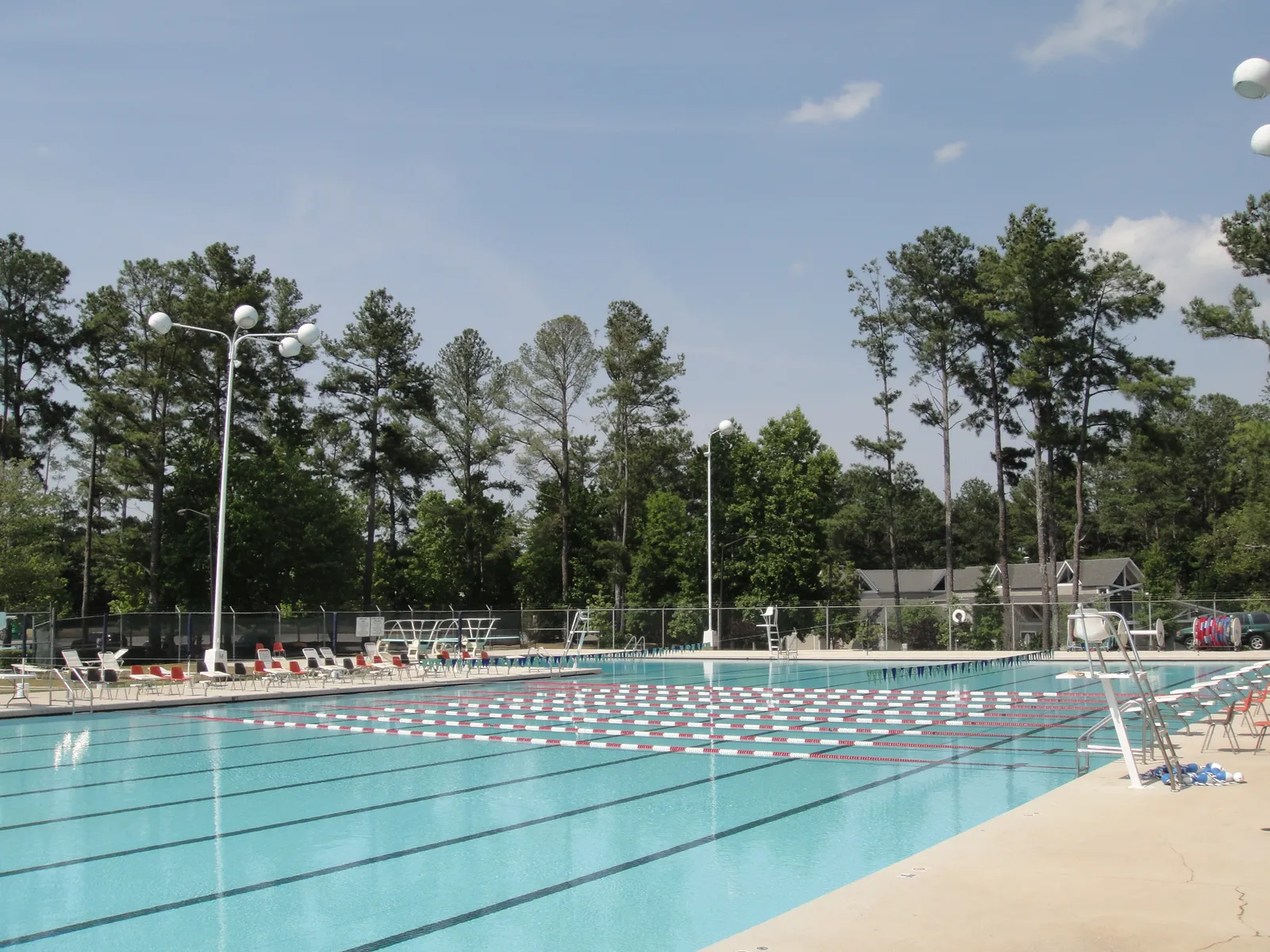 The pool at Roswell Area Park on Woodstock Road, home of the city's Fourth of July Celebration