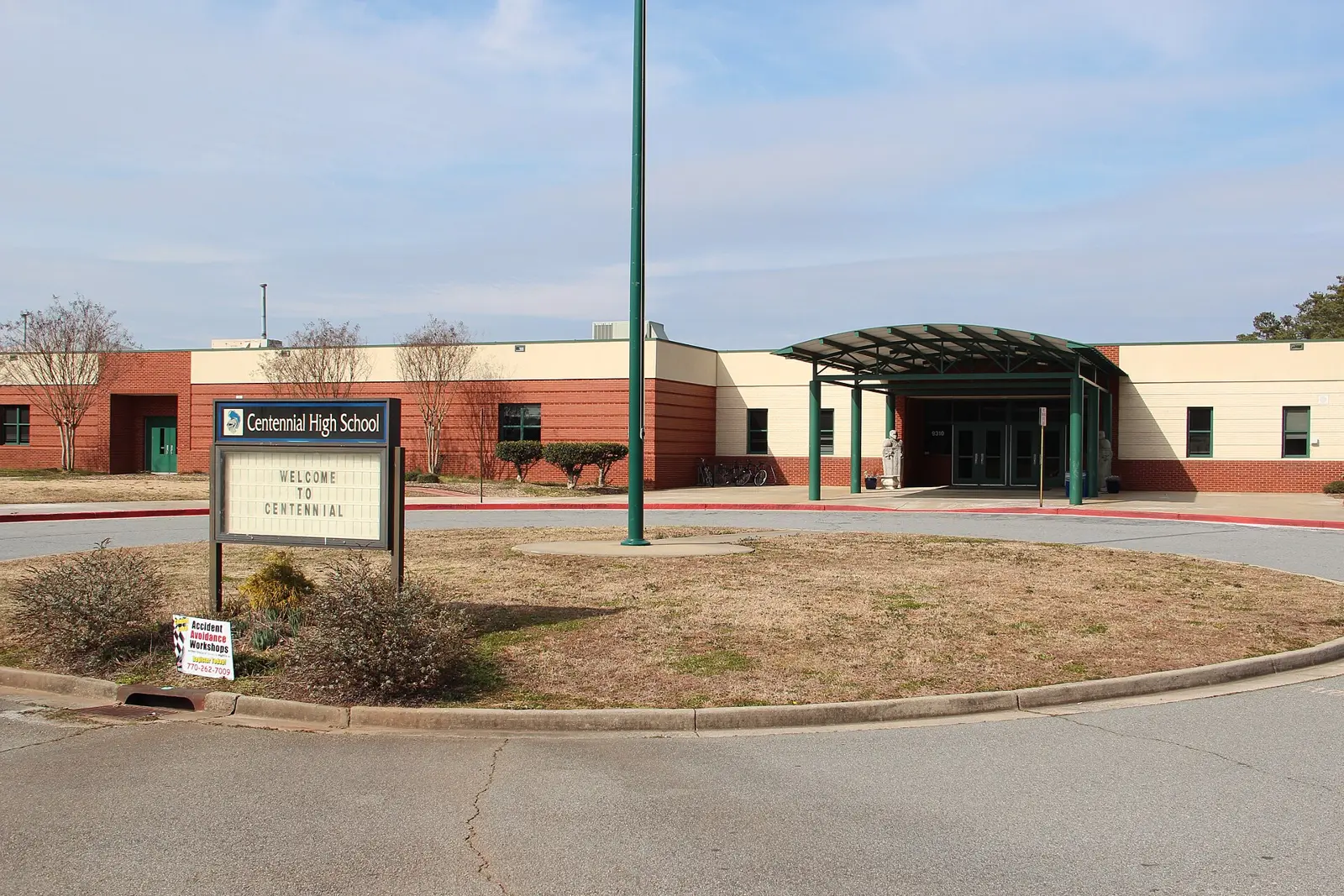 Centennial High School on Scott Road in Roswell